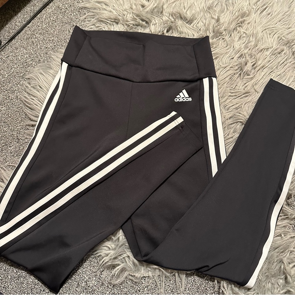 NWOT Adidas Striped Leggings